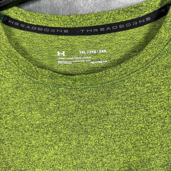 Threadborne Men's Shirt Green Adult Size 3X - Picture 4 of 10